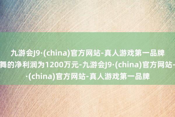 九游会J9·(china)官方网站-真人游戏第一品牌包摄于上市公司鼓舞的净利润为1200万元-九游会J9·(china)官方网站-真人游戏第一品牌