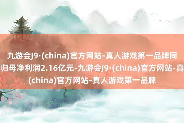 九游会J9·(china)官方网站-真人游戏第一品牌同比上涨33.1%；归母净利润2.16亿元-九游会J9·(china)官方网站-真人游戏第一品牌