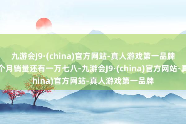 九游会J9·(china)官方网站-真人游戏第一品牌一查才知说念每个月销量还有一万七八-九游会J9·(china)官方网站-真人游戏第一品牌